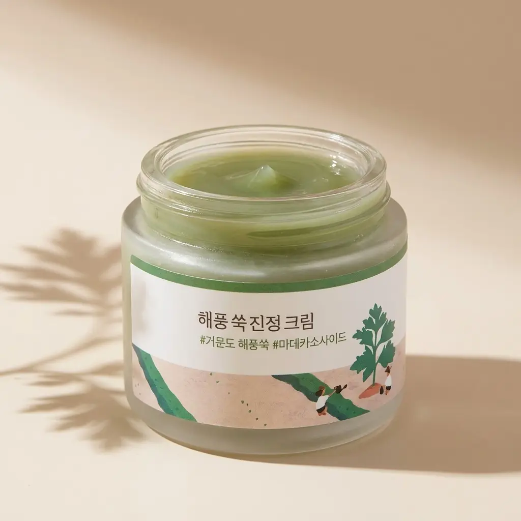 ROUND LAB Mugwort Calming Cream 80ml — Madekasosit içeriği