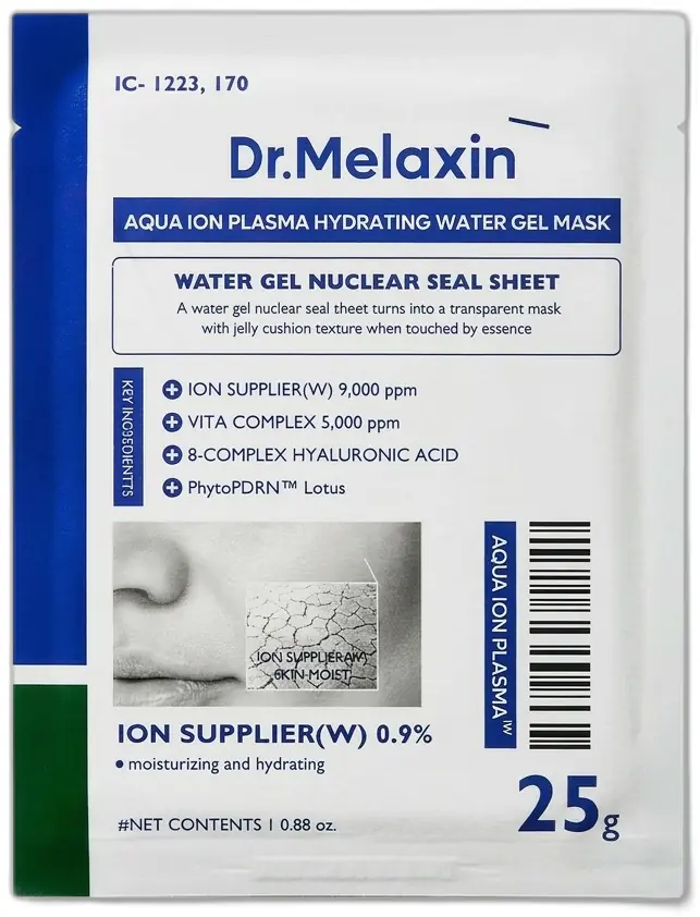 Dr.Melaxin Aqua Ion Plasma Water Gel Mask 25g