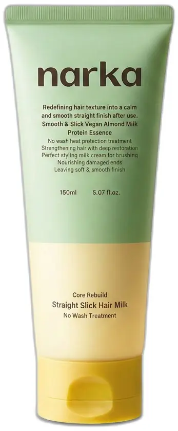 NARKA Core Rebuild Straight Slick Hair Milk 150ml