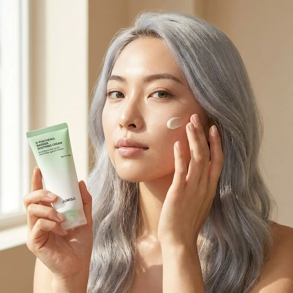 JUMISO D Panthenol Barrier Sooting Cream Brush Set 80ml — Kızarık Görünüme Konfor