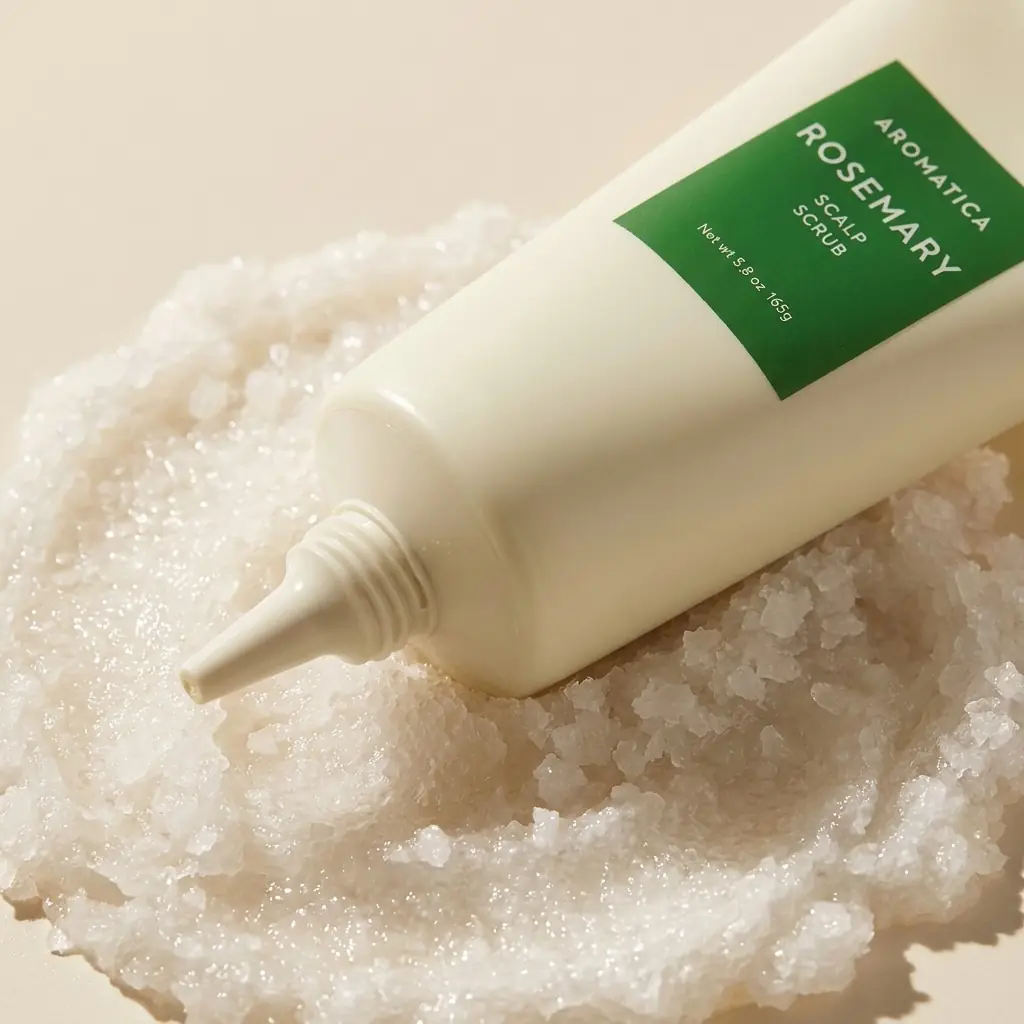 Aromatica Rosemary Scalp Scrub 165g — Tuz tanecikli doku