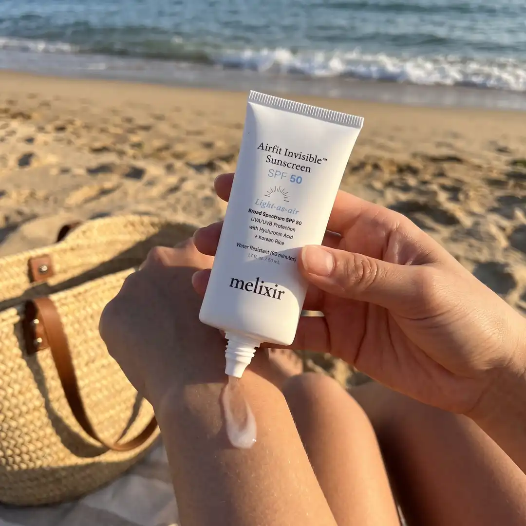 MELIXIR Airfit Invisible Sunscreen SPF 50ml — Antioksidan Bitkisel Özler