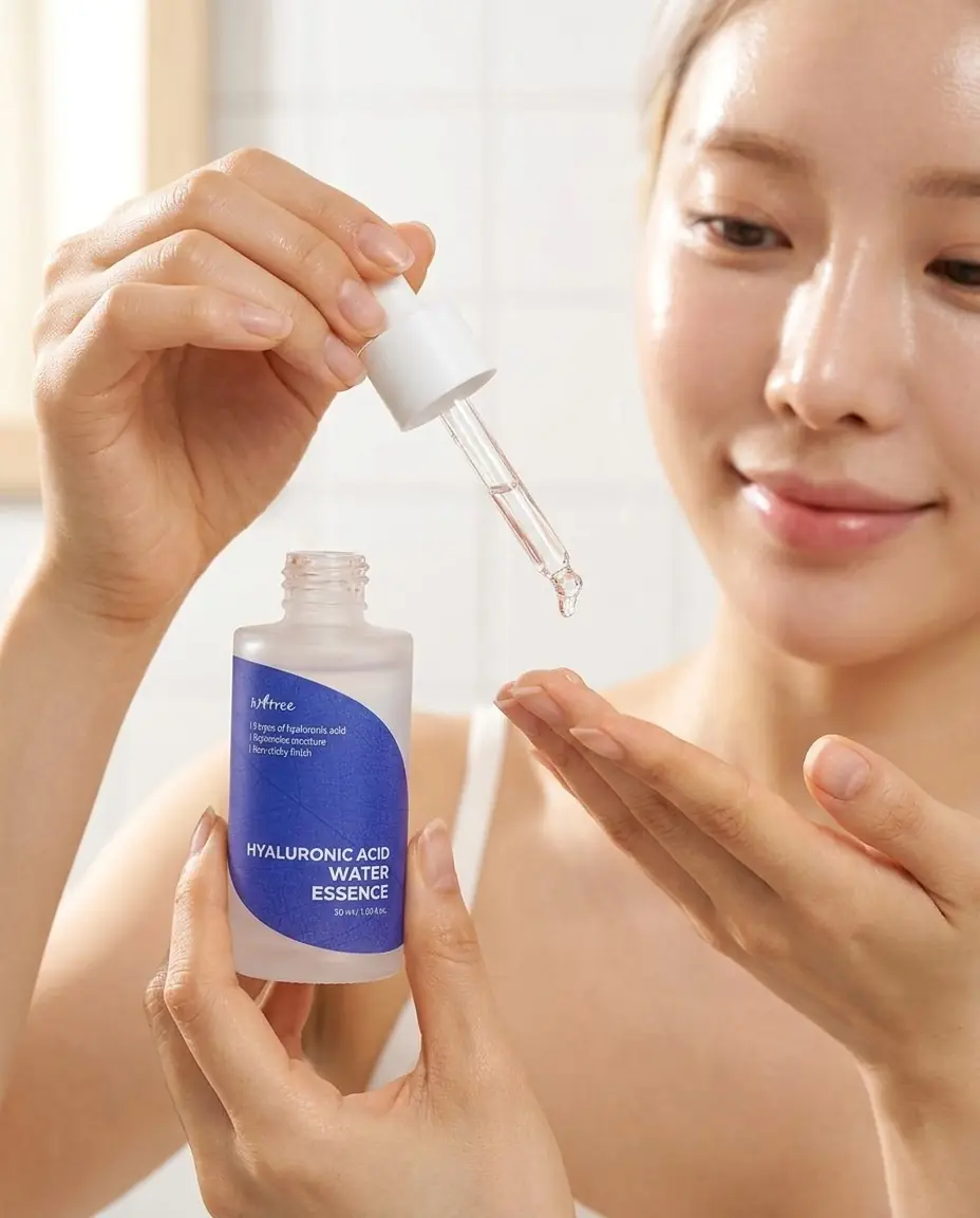 ISNTREE Hyaluronic Acid Water Essence 50ml — Esans Adımına Kolay Katılım