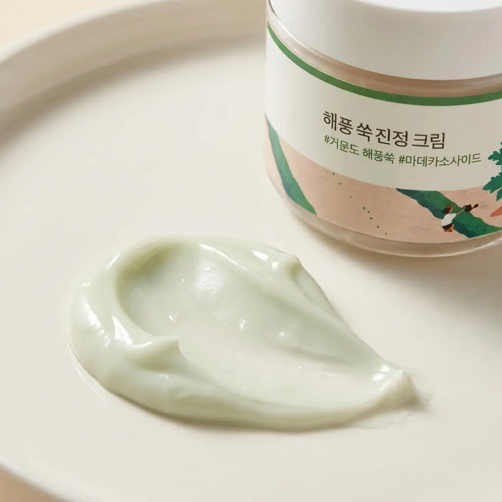 ROUND LAB Mugwort Calming Cream 80ml — Yağlı his bırakmaz