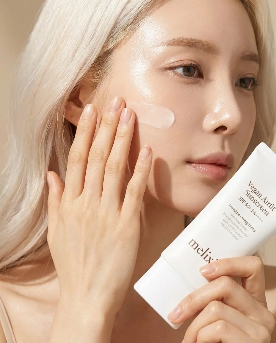 MELIXIR Vegan Airfit Sunscreen SPF + PA++++ 50ml — Makyaja Mükemmel Baz