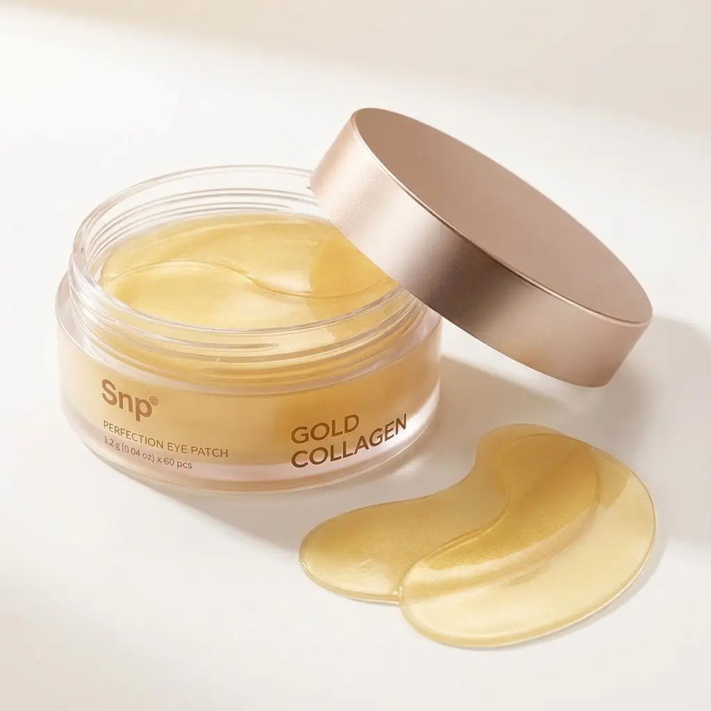 SNP Gold Collagen Perfection Eye Patch 60 pcs — 60 Adet Hijyenik Ped