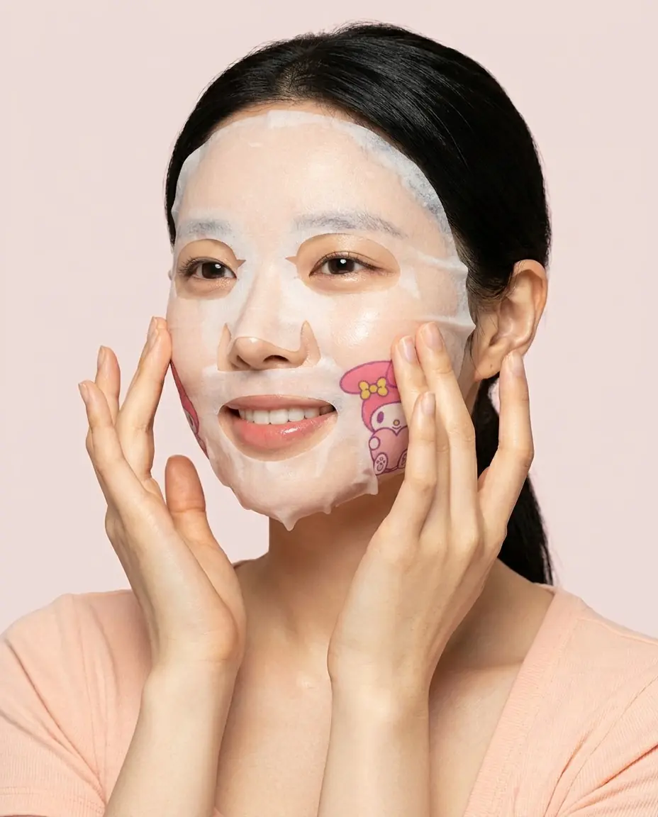 The Creme Shop Sanrio My Melody Printed Essence Sheet Mask — Keyifli günlük bakım molası
