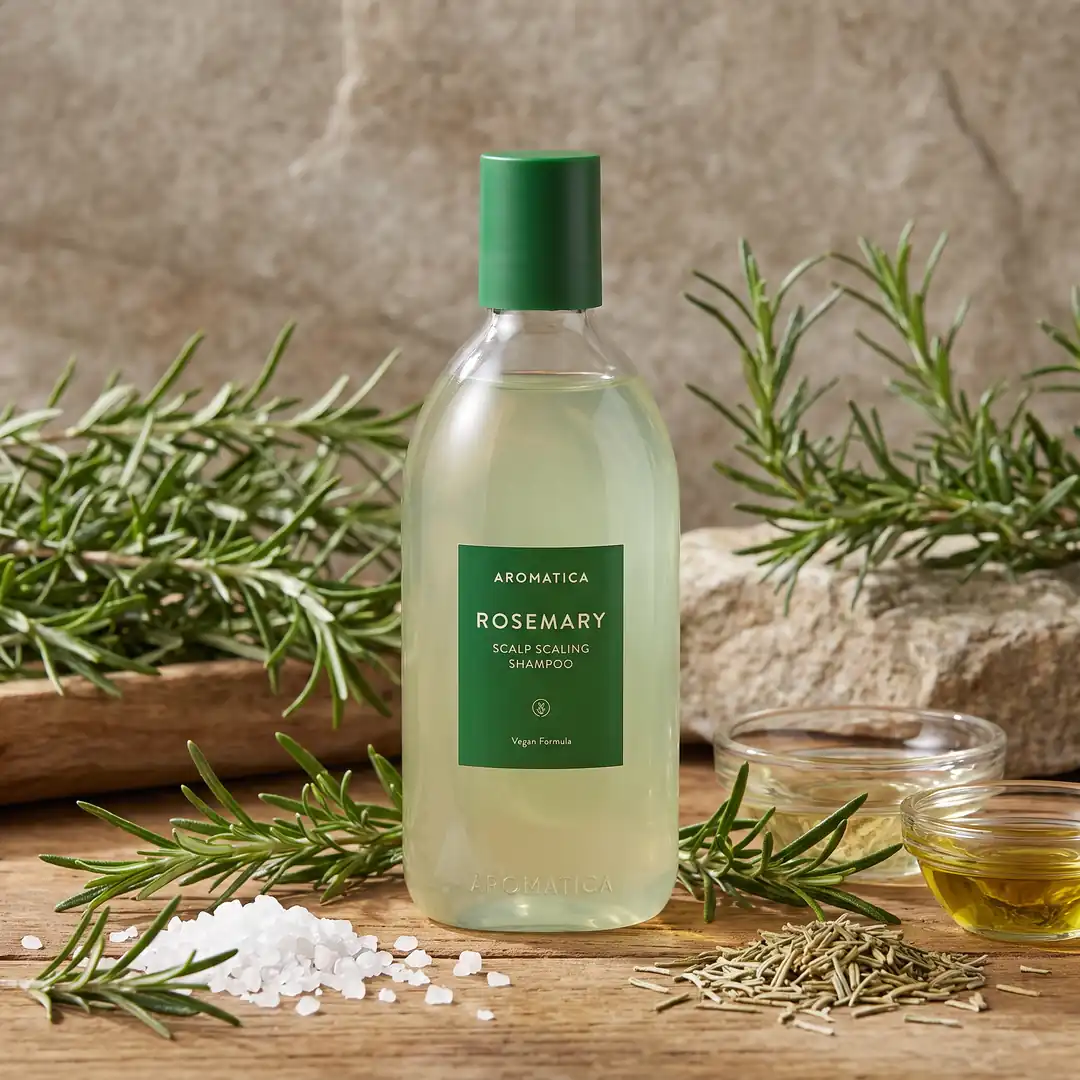 Aromatica Rosemary Scalp Scaling Shampoo 100ml — Biberiye gücü