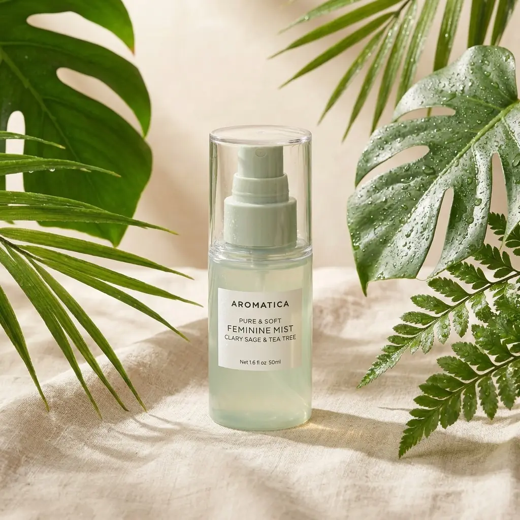Aromatica Pure & Soft Feminine Mist Clary Sage & Tea Tree 50ml — Aromaterapi seviyesinde