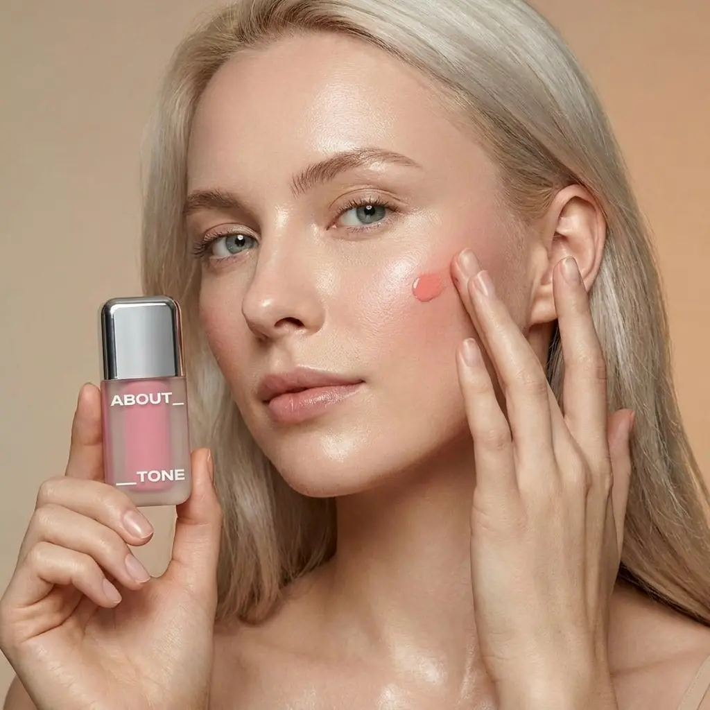 ABOUT TONE Skin Layer Fit Blusher — Yarı parlak Water Fit