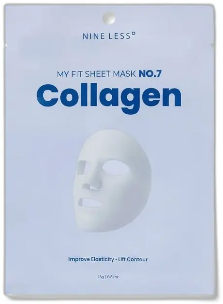 NINE LESS My Fit Sheet Mask No.7 Collagen