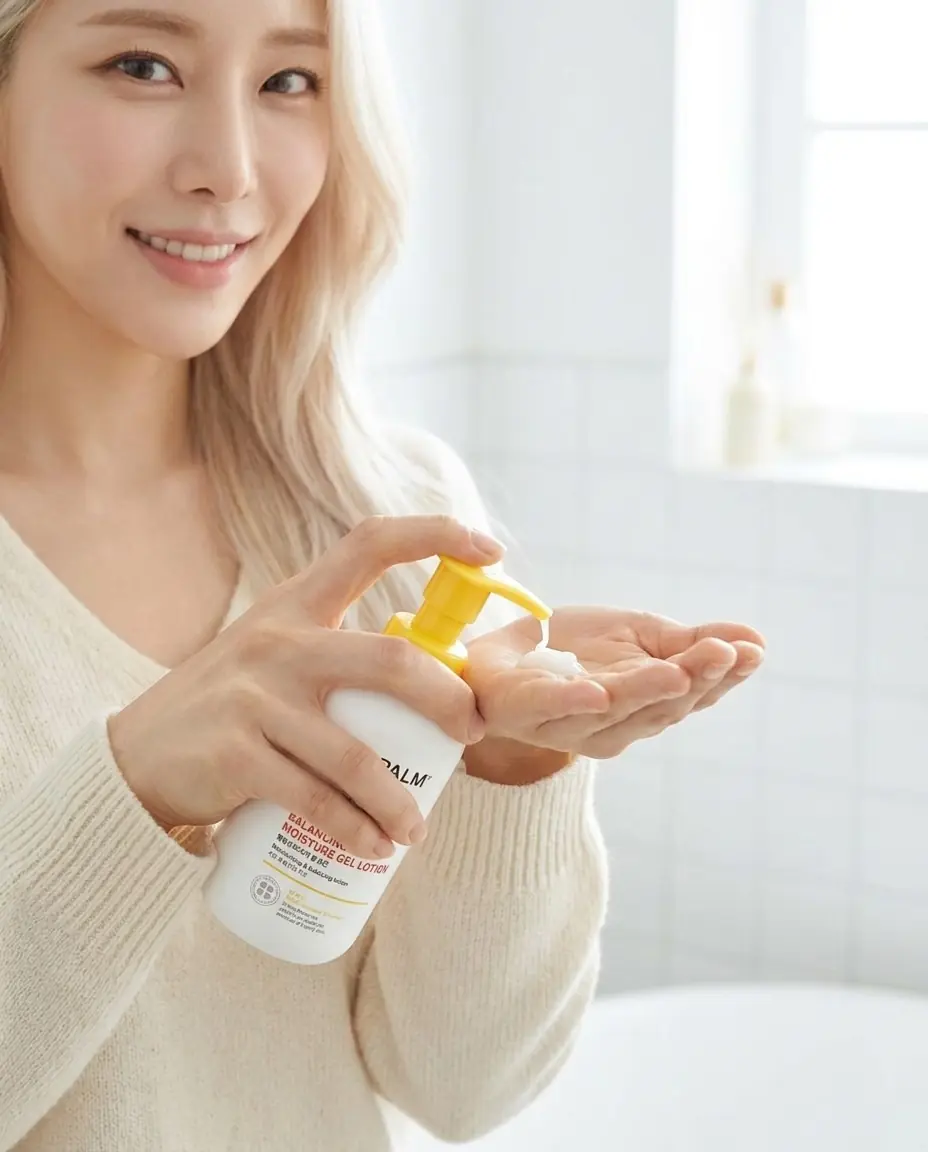 ATOPALM Balancing Moisture Gel Lotion 300ml — Tüm aile için pratik pompa