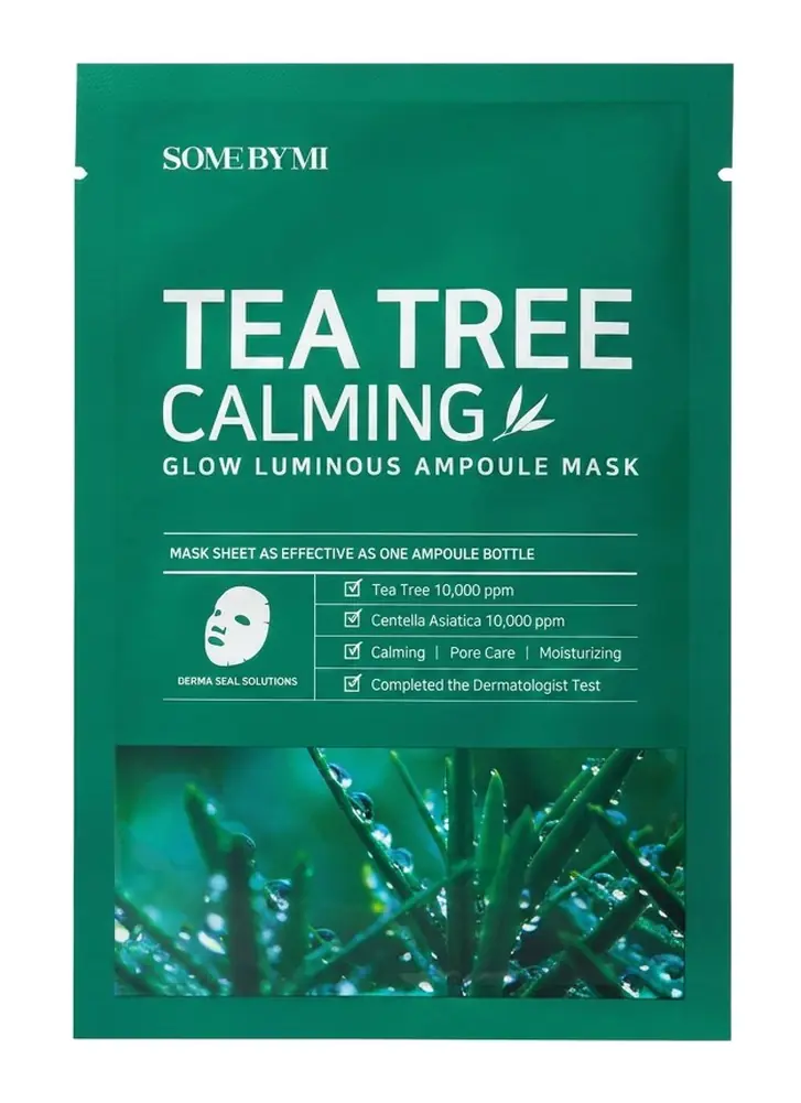 SOME BY MI Tea Tree Calming Glow Luminous Ampoule Mask