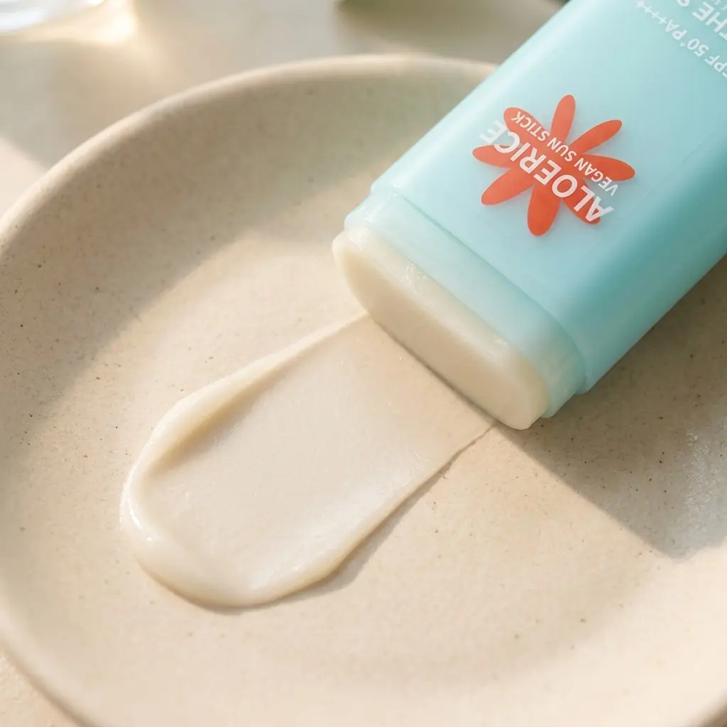 Be The Skin AloeRice Vegan Sun Stick 19g — Ferah, taşınabilir doku