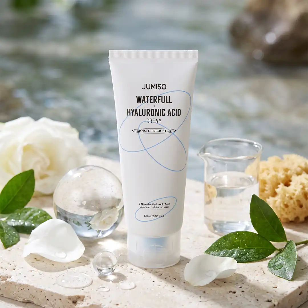 JUMISO Waterfull Hyaluronic Cream 100ml — Üç kompleks hyalüronik asit