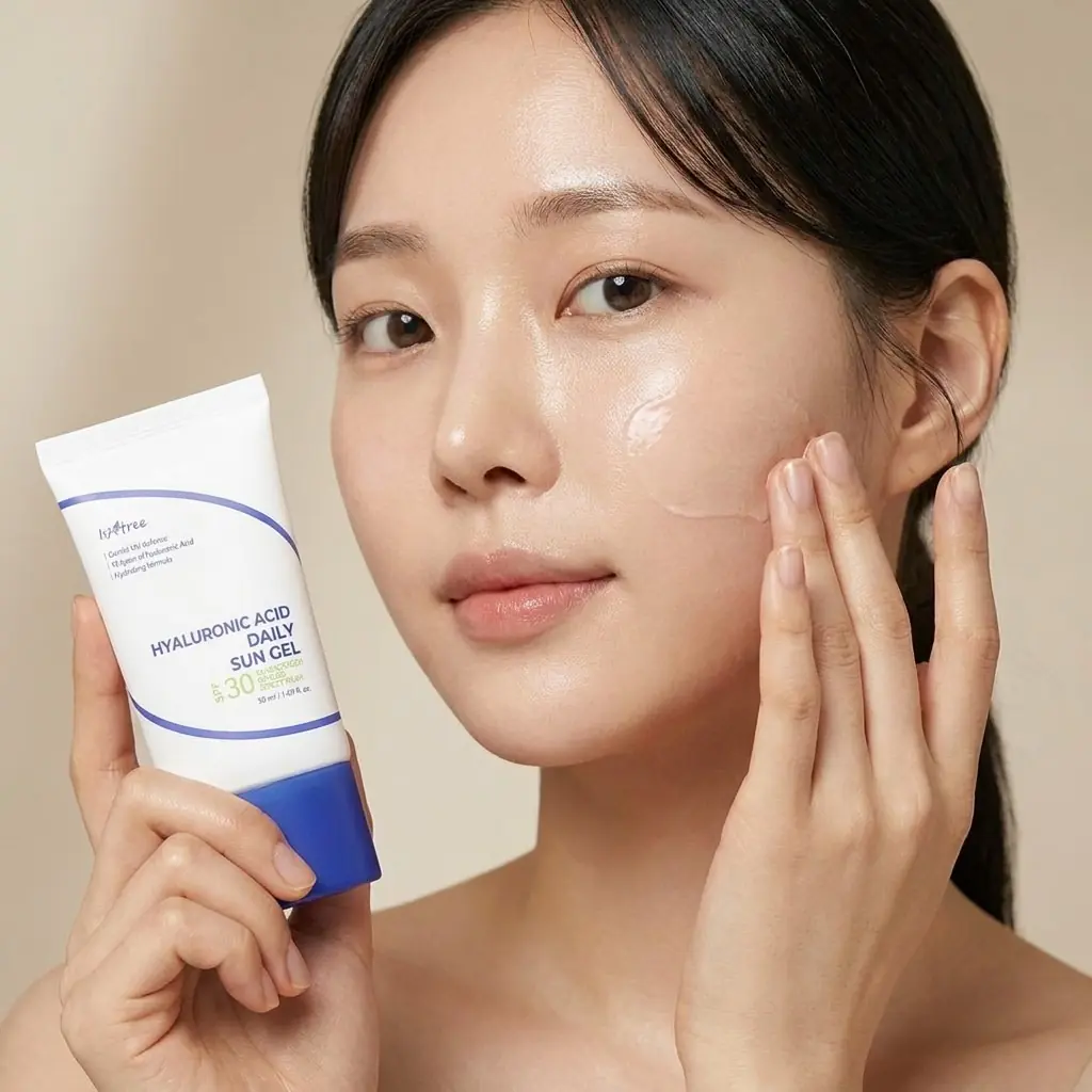 ISNTREE Hyaluronic Acid Daily Sun Gel 50ml — Nemlendirici güneş bakımı