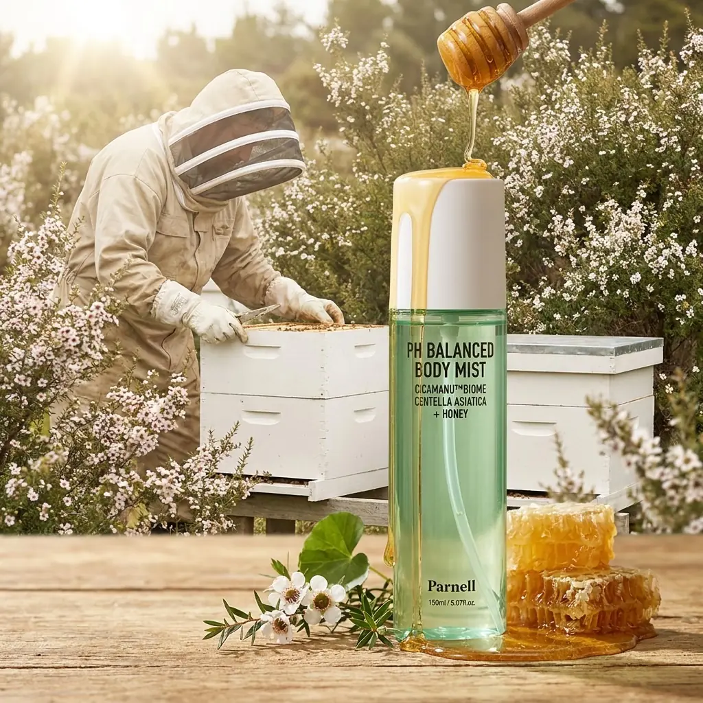 Parnell Cicamanu pH Balanced Body Mist 150ml — Manuka balı özü