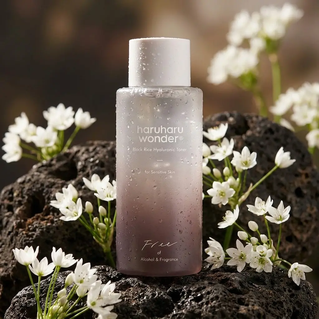 Haruharu Wonder Black Rice Hyaluronic Toner Fragrance Free/Sensitive 300ml — Temiz güzellik standardı