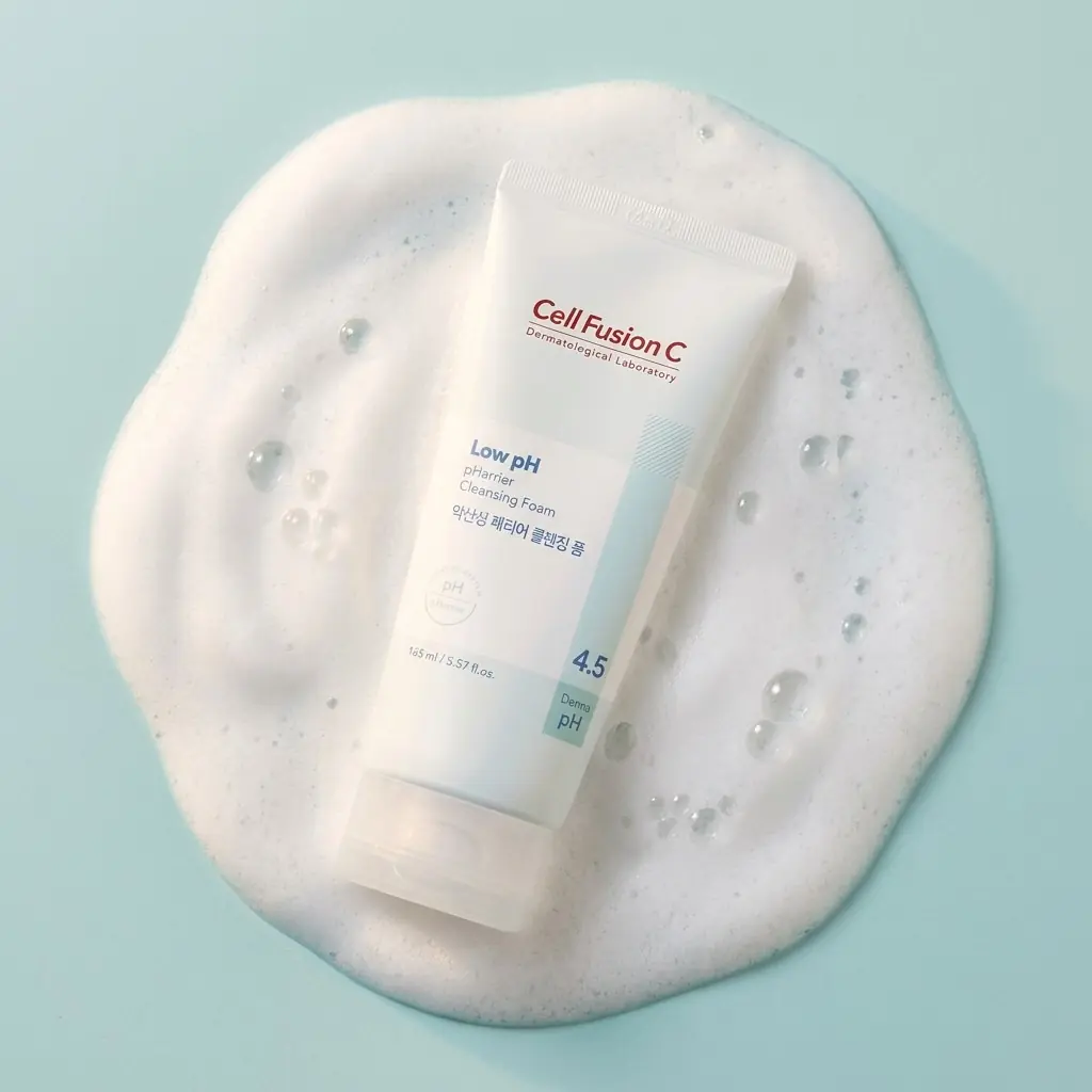 CELL FUSION C Low pH pHarrier Cleansing Foam 165ml — Yumuşak ve Yoğun Köpük