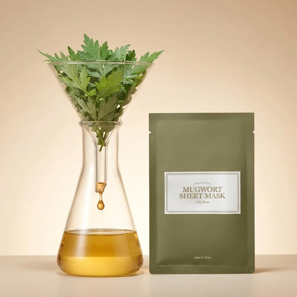 I'm From Mugwort Sheet Mask — Su esanslı hafif doku