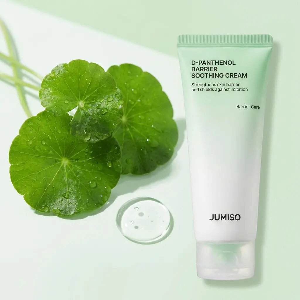 JUMISO D Panthenol Barrier Sooting Cream Brush Set 80ml — 6 Seramid Gücü