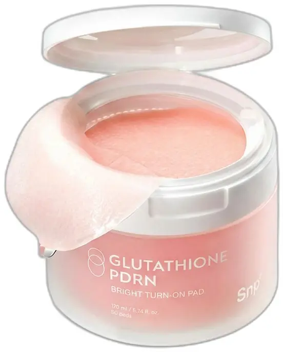 SNP Glutathione PDRN Bright Turn on Pad 60pads 60 pcs