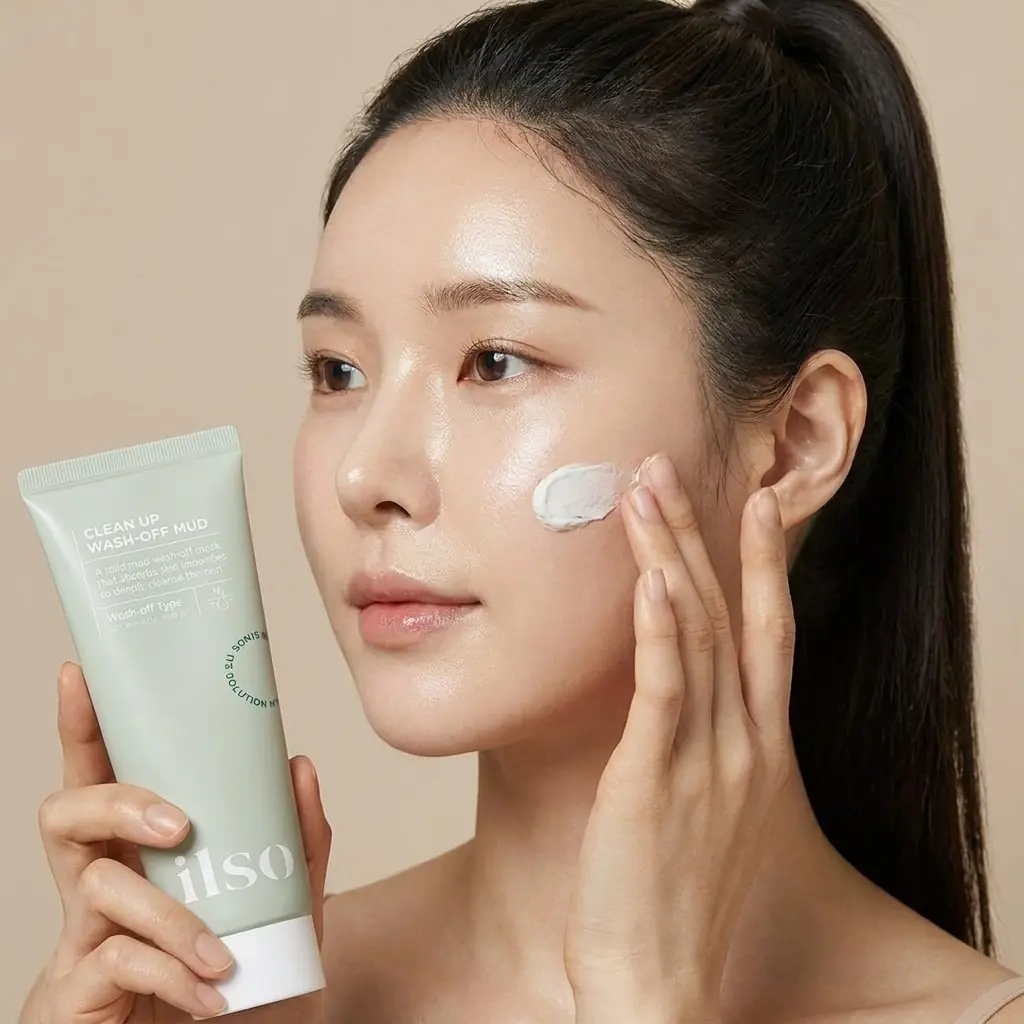 ILSO Clean Up Wash Off Mud 100g — Centella ve botanik özler