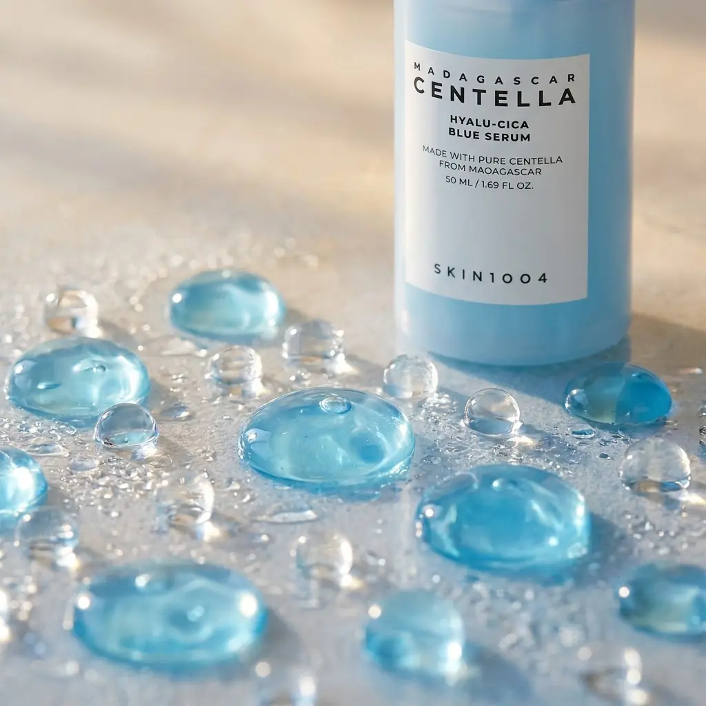 SKIN1004 Madagascar Centella Hyalu-Cica Blue Serum 50ml — Madagaskar Centella gücü