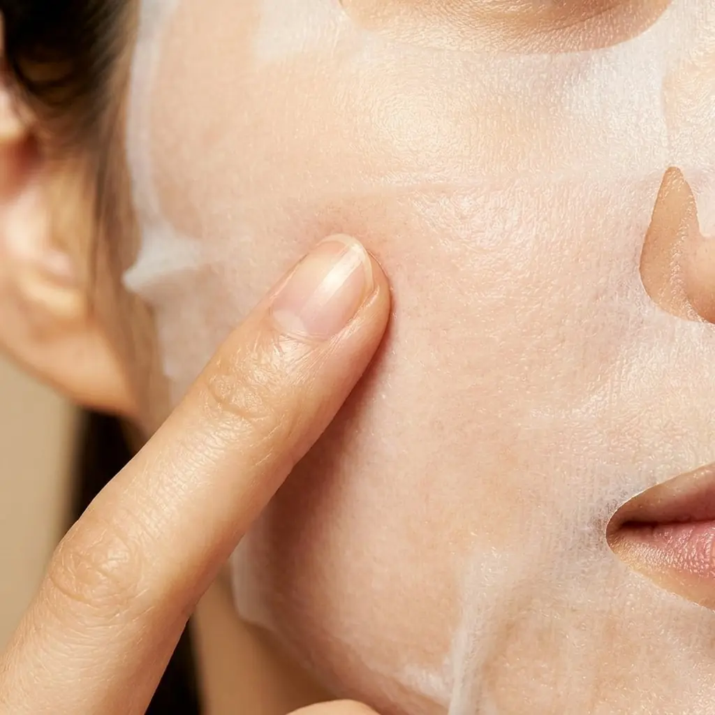 SOME BY MI Galactomyces Glutathione Glow Serum Mask — Vegan, düşük tahrişli