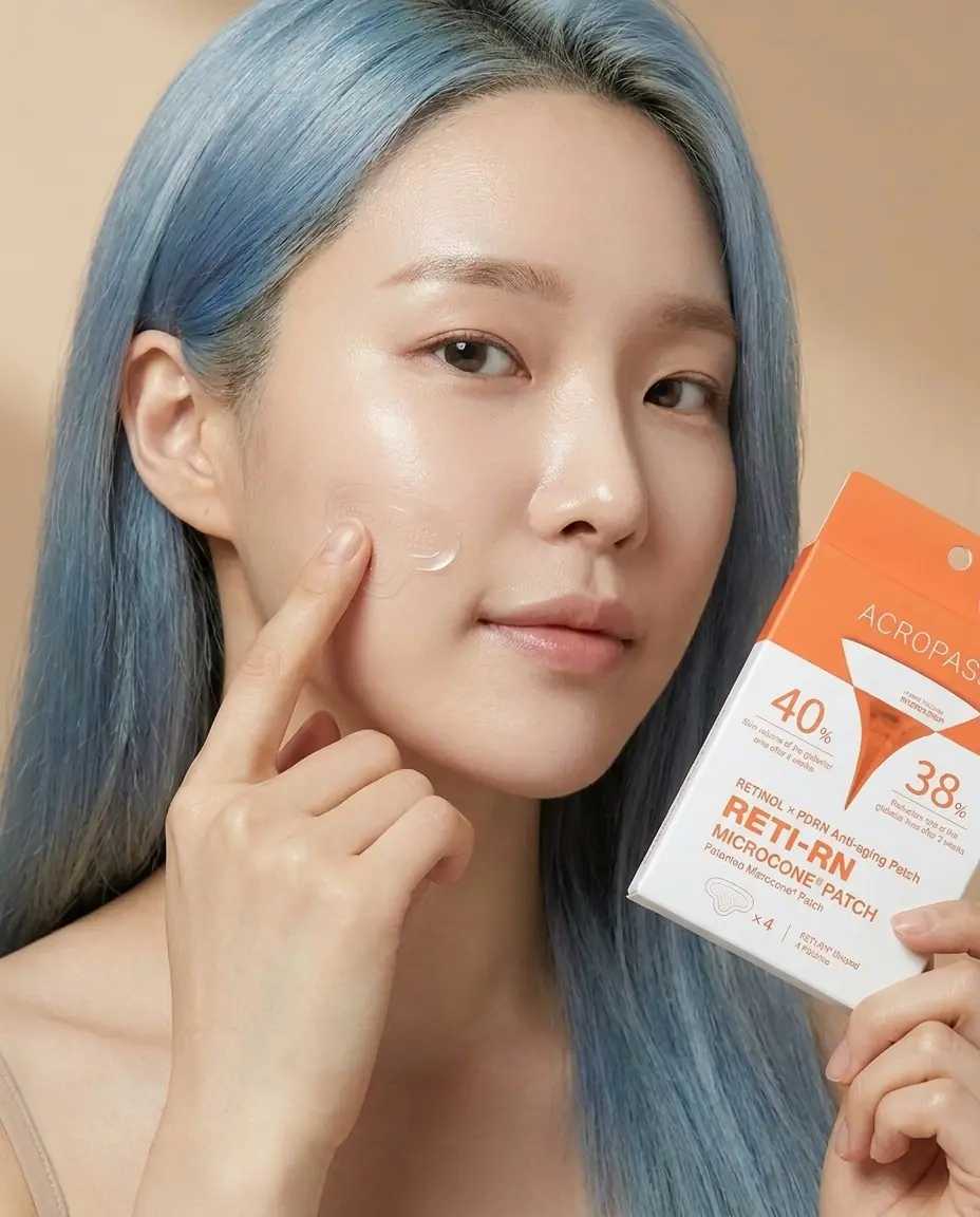 ACROPASS Retinol Reti Rn Microcone Patch — Akşam Rutinine Kolay