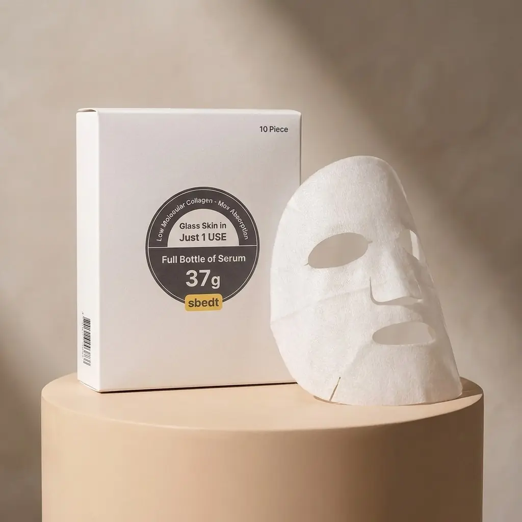 Sungboon Editor Deep Collagen Power Boosting Mask 10 pcs — İki çeşit bakım