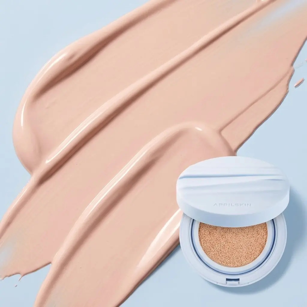 APRIL SKIN Glowing Matt Cushion 30g — İnce blur dokusu