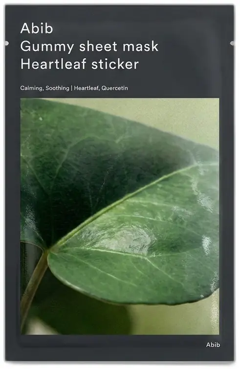 Abib Gummy Sheet Mask Tekil Heartleaf/Madecassoside Sticker