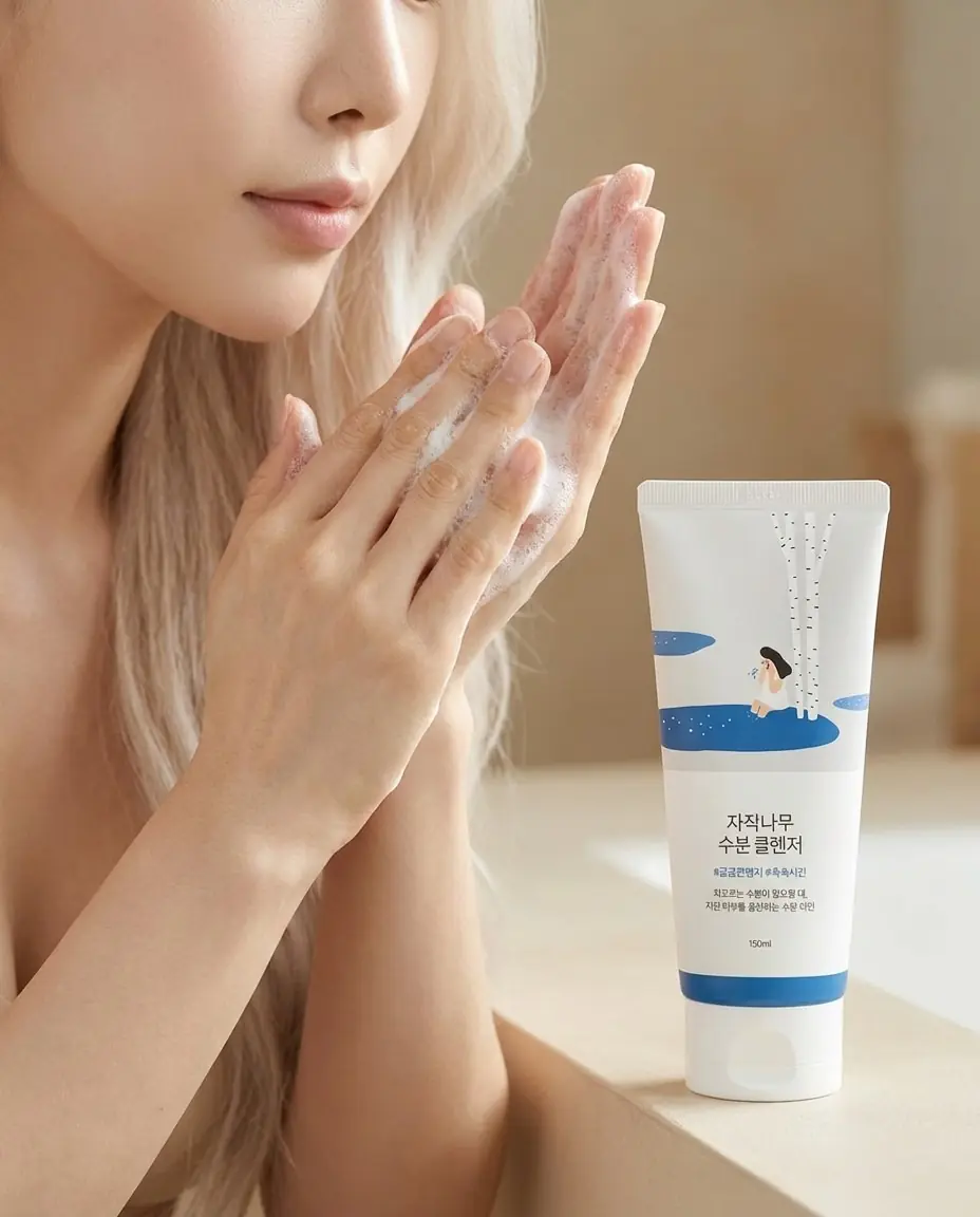 ROUND LAB Birch Juice Moisturizing Cleanser 150ml — Sabah-Akşam Günlük Ritüel