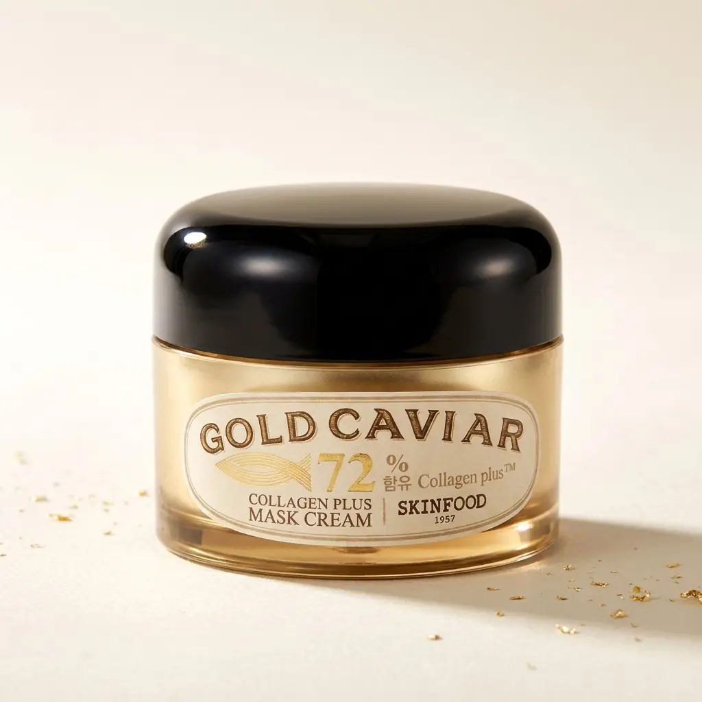 Skinfood Gold Caviar Collagen Plus Cream 50g — Premium Nem Ritüeli