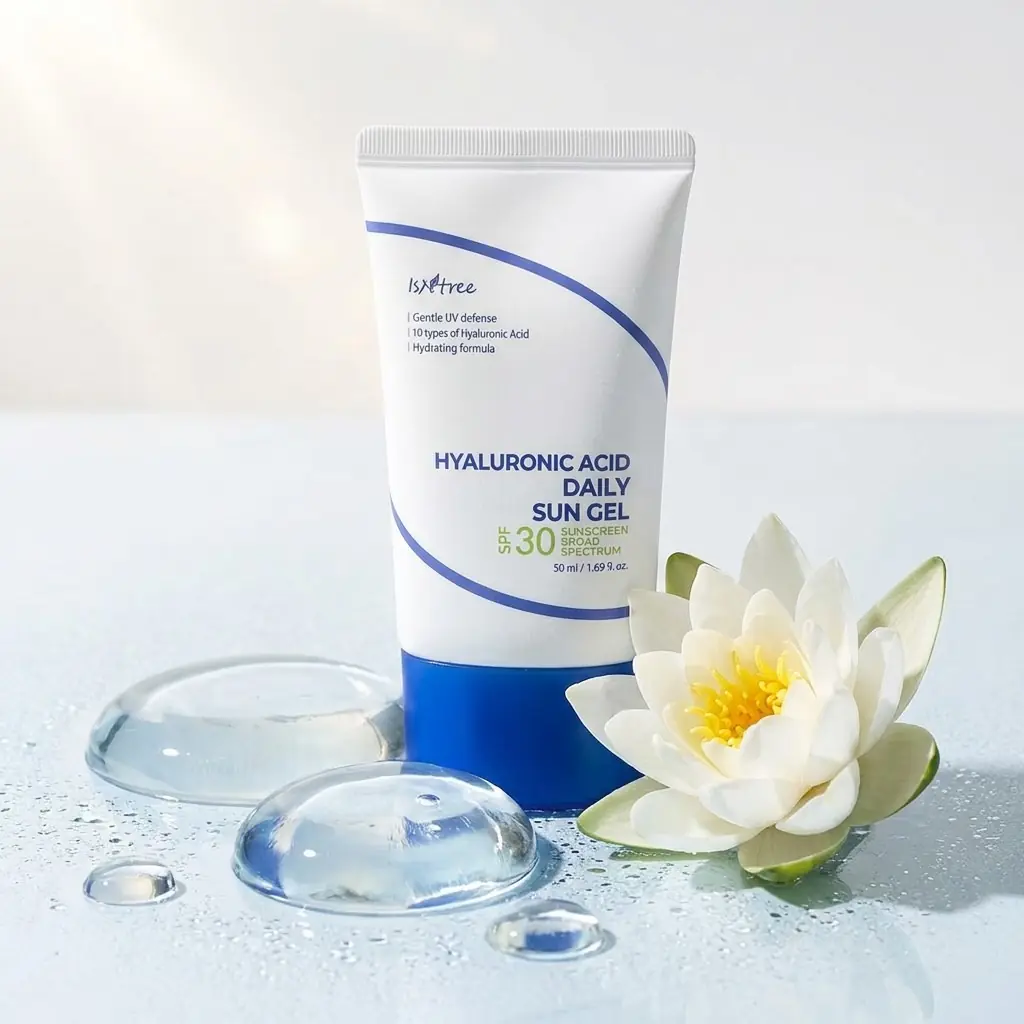 ISNTREE Hyaluronic Acid Daily Sun Gel 50ml — Nazik UV koruma