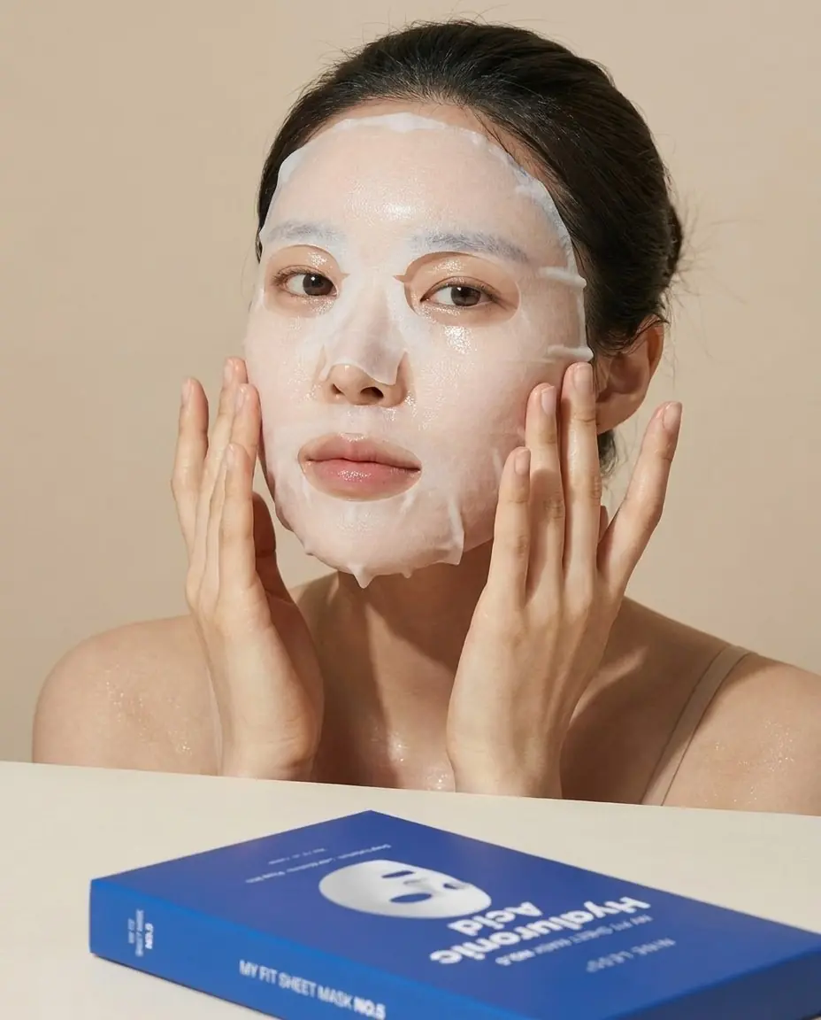 NINE LESS My Fit Sheet Mask 5 pcs — Dolgun, canlı görünüm bakımı
