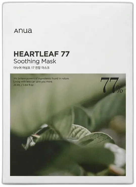 Anua Heartleaf Soothing Mask EU 25ml