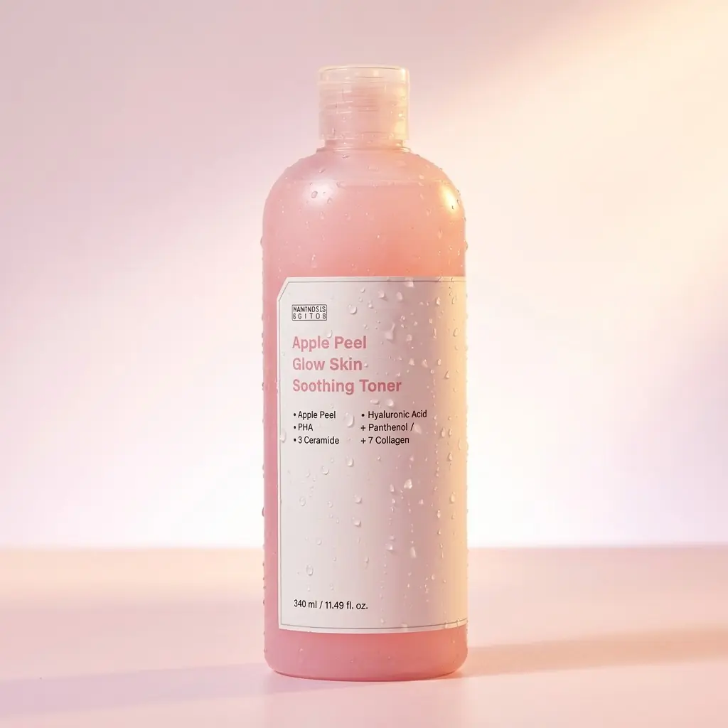 Sungboon Editor Apple Peel Glow Skin Soothing Toner 340ml — Elma ve PHA Gücü