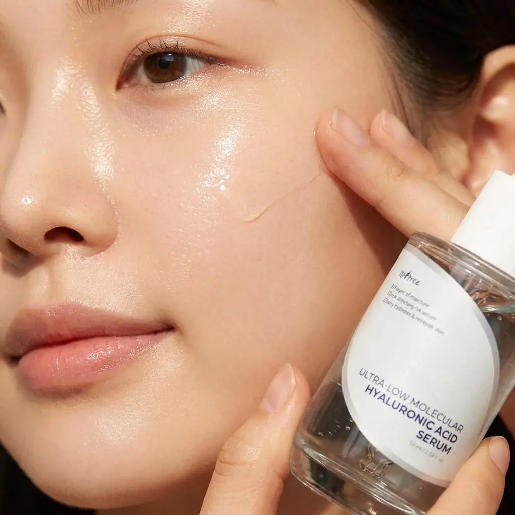 ISNTREE Ultra Low Molecular Hyaluronic Acid Serum 50ml — Ferah, kaygan olmayan doku