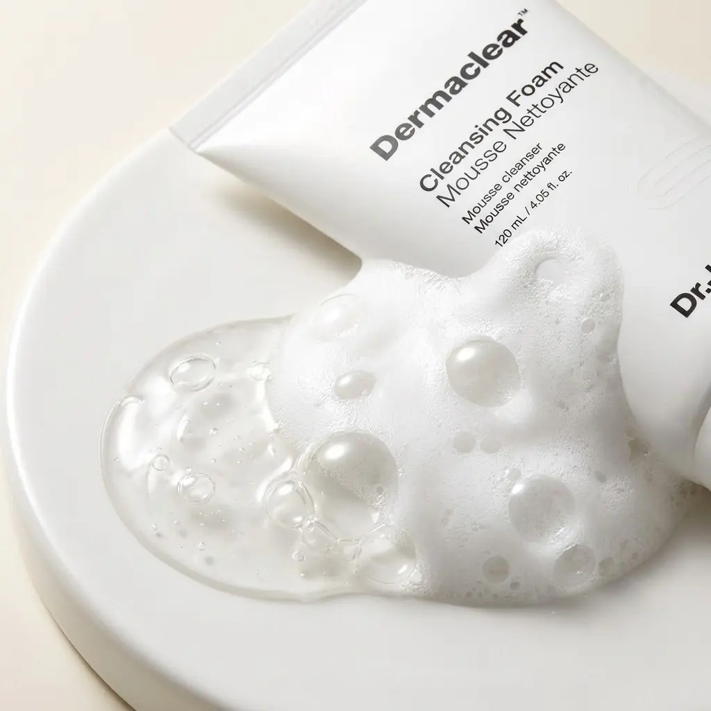 Dr.Jart+ Dermaclear Cleansing Foam 120ml — Berrak Jöle, Zengin Köpük
