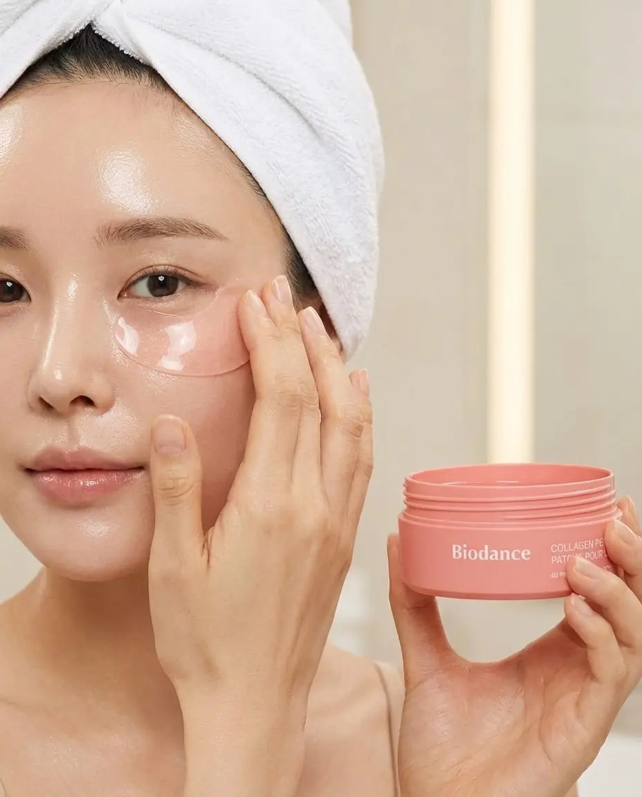 Biodance Collagen Peptide Eye Patches 30 pcs — 20-30 dakikalık bakım molası