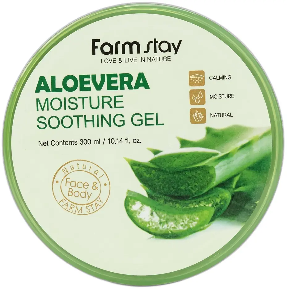 Farm Stay Moisture Soothing Gel 300ml · Snail