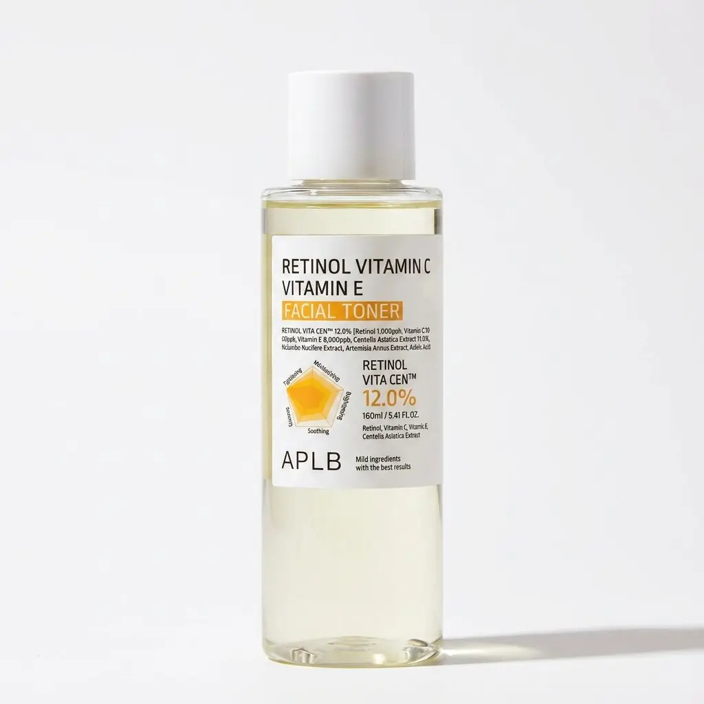 APLB Retinol Vitamin C Vitamin E Facial Toner 160ml — Bilime dayalı kararlılık