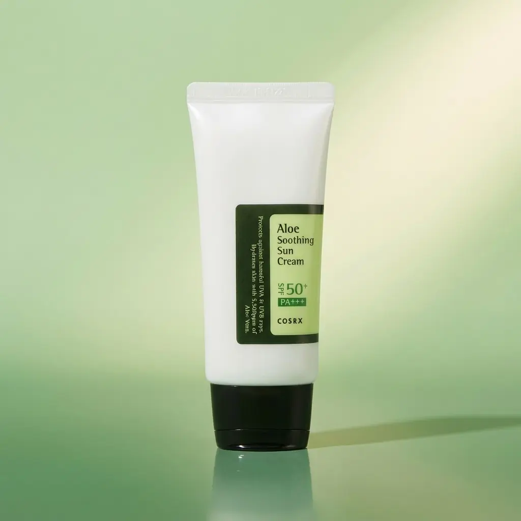 COSRX Aloe Soothing Sun Cream SPF50 50ml — Güçlü UV Koruması