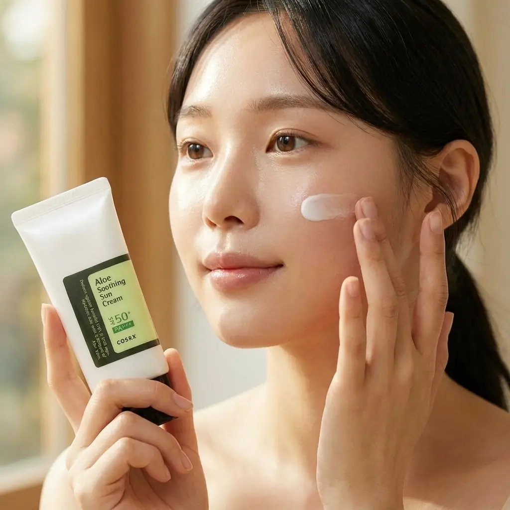 COSRX Aloe Soothing Sun Cream SPF50 50ml — Günlük Hafif Bakım