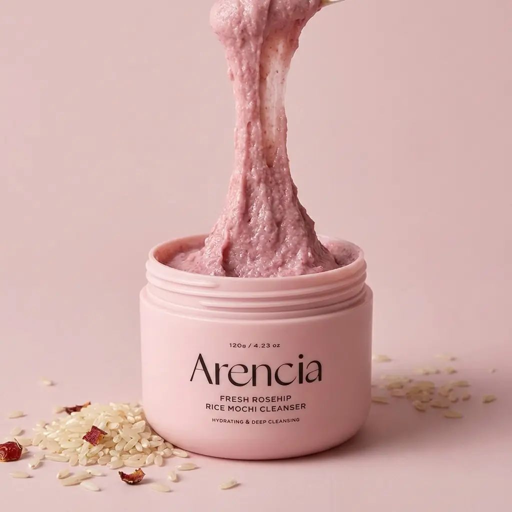Arencia Fresh Rosehip Rice Mochi Cleanser 120g — 1.000+ yoğurma