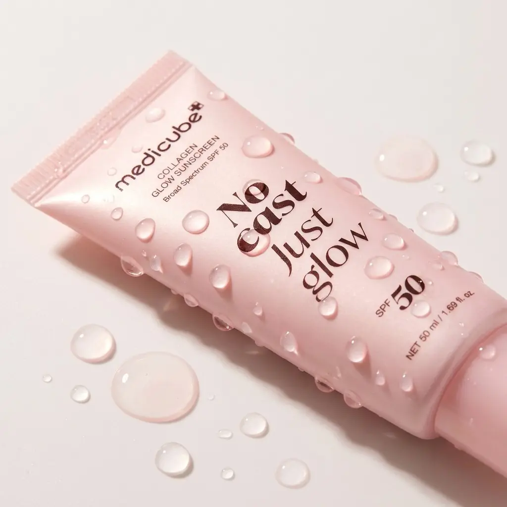 Medicube Glow Collagen Sunscreen SPF 50ml — PDRN ve niacinamide