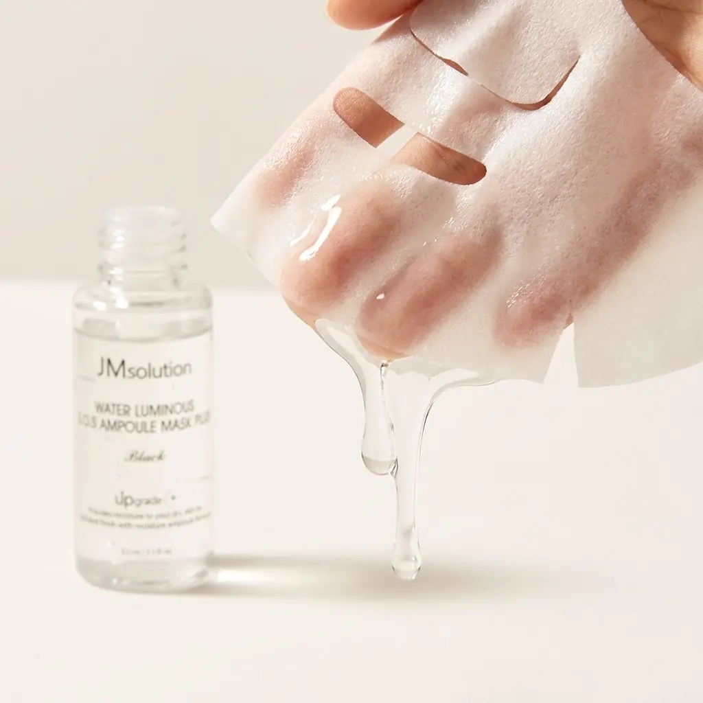 JMSOLUTION Water Luminous S.o.s Ampoule Mask Plus 10 pcs — Bol özlü ampul dokusu