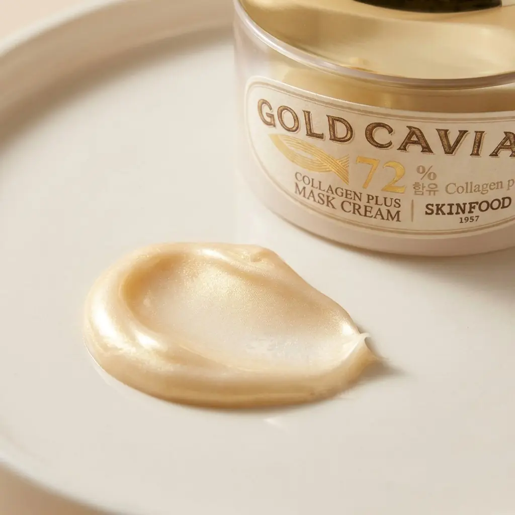 Skinfood Gold Caviar Collagen Plus Cream 50g — Kadifemsi Zengin Doku